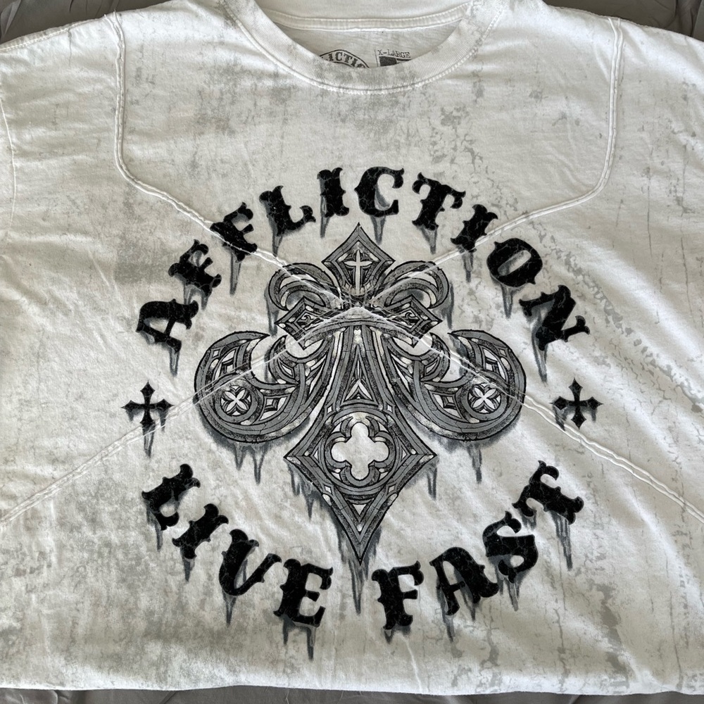 Affliction Live Fast T-shirt, NWOT..